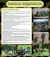 Стенд "Огневая подготовка" Вариант 2 - fgospostavki.ru - Нижневартовск