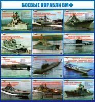 Стенд "Боевые корабли ВМФ" - fgospostavki.ru - Нижневартовск