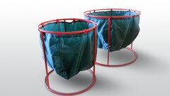 Корзина для заброса мячей "Веселые старты" (диаметр 750 миллиметров, разборная) - fgospostavki.ru - Нижневартовск