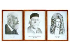 Портреты выдающихся химиков (деревянная рамка, под стеклом) - fgospostavki.ru - Нижневартовск