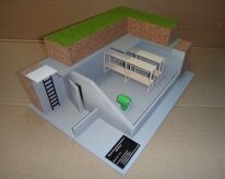 Макет встроенного противорадиационного укрытия (маленький вариант) - fgospostavki.ru - Нижневартовск