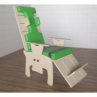 Стул для ребенка с ОВЗ с регулируемой подножкой «Адаптация» №1 - fgospostavki.ru - Нижневартовск