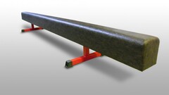 Бревно гимнастическое напольное, мягкое на металлических опорах (3м) - fgospostavki.ru - Нижневартовск