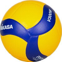 Мяч волейбольный Mikasa V300W (размер 5, синтетическая кожа, профессиональный) - fgospostavki.ru - Нижневартовск