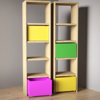 Стеллаж «Детская радость» - fgospostavki.ru - Нижневартовск