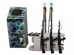 Учебно-тренировочный комплекс огневой подготовки "Стрелец-5" (массогабаритные макеты оружия 3 АК и 3 ПМ, металлический шкаф, сенсорный антивандальный монитор) - fgospostavki.ru - Нижневартовск