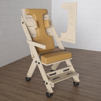 Стул для ребенка с ОВЗ «Новые горизонты» №4 со столешницей коричневый - fgospostavki.ru - Нижневартовск