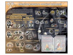 Стенд "Средства защиты органов дыхания (индивидуальные средства защиты)" - fgospostavki.ru - Нижневартовск