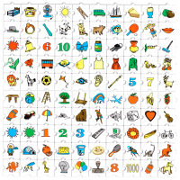 Обучающий конструктор «Мои первые слова» 100 картинок - fgospostavki.ru - Нижневартовск