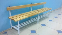 Скамья для раздевалок со спинкой (2,5 метра) - fgospostavki.ru - Нижневартовск