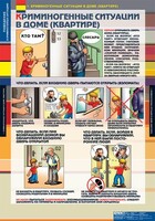 Комплект таблиц. ОБЖ. Поведение в криминогенных ситуациях. - fgospostavki.ru - Нижневартовск