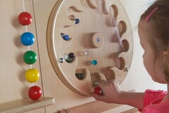 Тактильно-развивающая панель “Лабиринт-цветок” - fgospostavki.ru - Нижневартовск