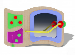 Тактильно-развивающая панель для игр - fgospostavki.ru - Нижневартовск