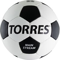 Мяч футбольный TORRES Main Stream (размер 4, синтетическая кожа, тренировочный) - fgospostavki.ru - Нижневартовск