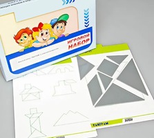 Игровой набор "Танграм" (с комплектом карточек) - fgospostavki.ru - Нижневартовск