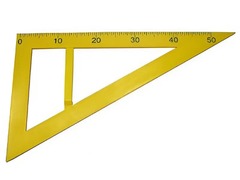Угольник классный пластмассовый (30 и 60 градусов ) - fgospostavki.ru - Нижневартовск