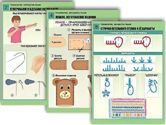 Комплект таблиц "Технология. Обработка ткани" (12 таблиц, А1, ламинированные) - fgospostavki.ru - Нижневартовск