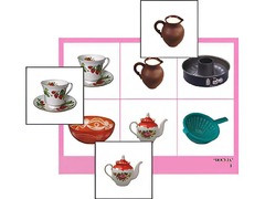 Логопедическое лото "Посуда" (4 планшета, 24 карточки, цветное, ламинированное) - fgospostavki.ru - Нижневартовск