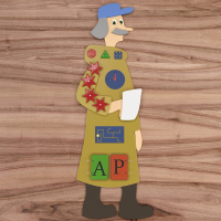 Бизиборд «Почтальон Печкин» - fgospostavki.ru - Нижневартовск