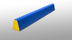 Бревно гимнастическое, мягкое в форме трапеции (2,5м) - fgospostavki.ru - Нижневартовск