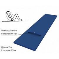 Доска для пресса напольная с фиксатором ног - fgospostavki.ru - Нижневартовск