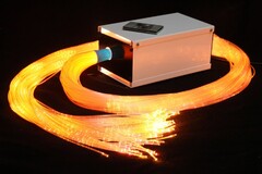 Пучок фибероптических волокон с боковым точечным свечением «Звёздный дождь» 150х2 м в комплекте с источником света - fgospostavki.ru - Нижневартовск