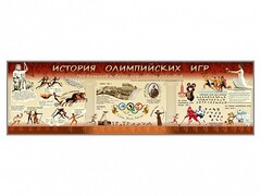 Настенное полотно "История Олимпийских игр" - fgospostavki.ru - Нижневартовск