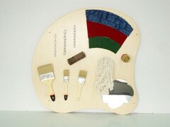 Тактильная панель "Тело гусеницы" (кисточки) - fgospostavki.ru - Нижневартовск