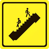 Тактильный знак (пути эвакуации) 100х100 - fgospostavki.ru - Нижневартовск