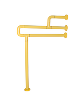 Поручень напольно-настенный с антибактериальным покрытием (желтый) - fgospostavki.ru - Нижневартовск