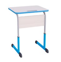 Парта SMARTY KEY одноместная регулируемая по высоте с антивандальной кромкой - fgospostavki.ru - Нижневартовск