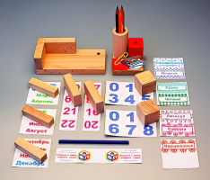 Игровой набор Фребеля "Календарь настольный" - fgospostavki.ru - Нижневартовск