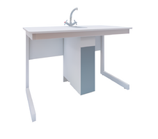 Стол ученический для кабинета химии двухместный - fgospostavki.ru - Нижневартовск