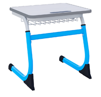 Парта SMARTY одноместная регулируемая по высоте - fgospostavki.ru - Нижневартовск