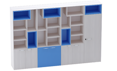 Комплект шкафов Smarty  для кабинета - fgospostavki.ru - Нижневартовск