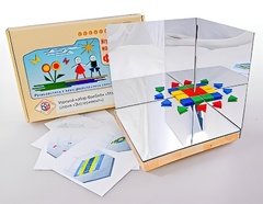 Игровой набор Фребеля "Мозаика геометрическая 3D" - fgospostavki.ru - Нижневартовск