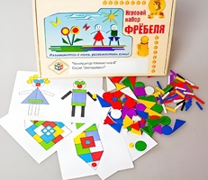 Игровой набор Фребеля "Конструктор плоскостной-4" (Серия "Эксперимент") - fgospostavki.ru - Нижневартовск