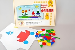 Игровой набор Фребеля "Конструктор плоскостной-1" (Серия "Эксперимент") - fgospostavki.ru - Нижневартовск