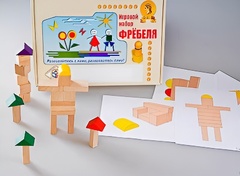 Игровой набор Фребеля "Конструктор деревянный без соединений-3" (Серия "Эксперимент") - fgospostavki.ru - Нижневартовск