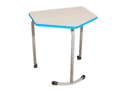 Стол мобильный модульный трапециевидный FLEXY с антивандальной кромкой - fgospostavki.ru - Нижневартовск