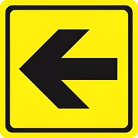 Тактильный знак (направление движения) 100х100 - fgospostavki.ru - Нижневартовск