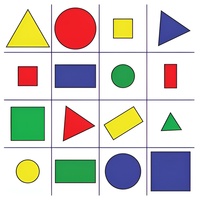 Тематическое поле-маршрутизатор «Цвета и формы» для мини-робота Bee-Bot/Blue-Bot - fgospostavki.ru - Нижневартовск