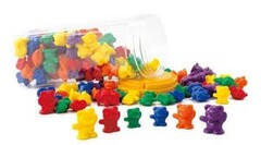 Счетный материал фигурки "Мишки с рюкзаками" - fgospostavki.ru - Нижневартовск