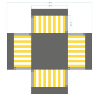 Имитация четырехстороннего перекрестка 5,5*4,5 м - fgospostavki.ru - Нижневартовск