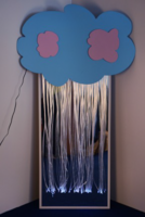 Зеркальное панно с фиброоптическими нитями «Разноцветный дождь» - fgospostavki.ru - Нижневартовск