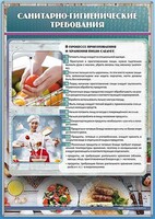 Стенд "Санитарно-гигиенические требования" - fgospostavki.ru - Нижневартовск