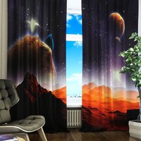 Комплект светонепроницаемых штор "Марсианская одиссея" - fgospostavki.ru - Нижневартовск