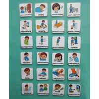 Набор карточек " Повседневные действия 1" - fgospostavki.ru - Нижневартовск