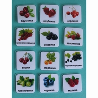 Набор карточек "Ягоды" - fgospostavki.ru - Нижневартовск