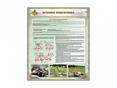 Стенд "Огневая подготовка" Вариант 1 - fgospostavki.ru - Нижневартовск